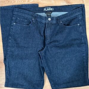 New York & Company Indigo Flare Jeans